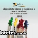 ¿Eres artistas plásticos residente en Rep. Dom.? Contáctanos