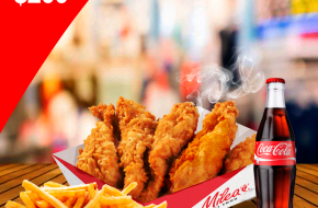 Pechurinas + Papas + Refresco