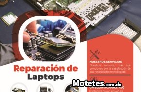 Ofrecemos el servicio de Reparación de Laptops